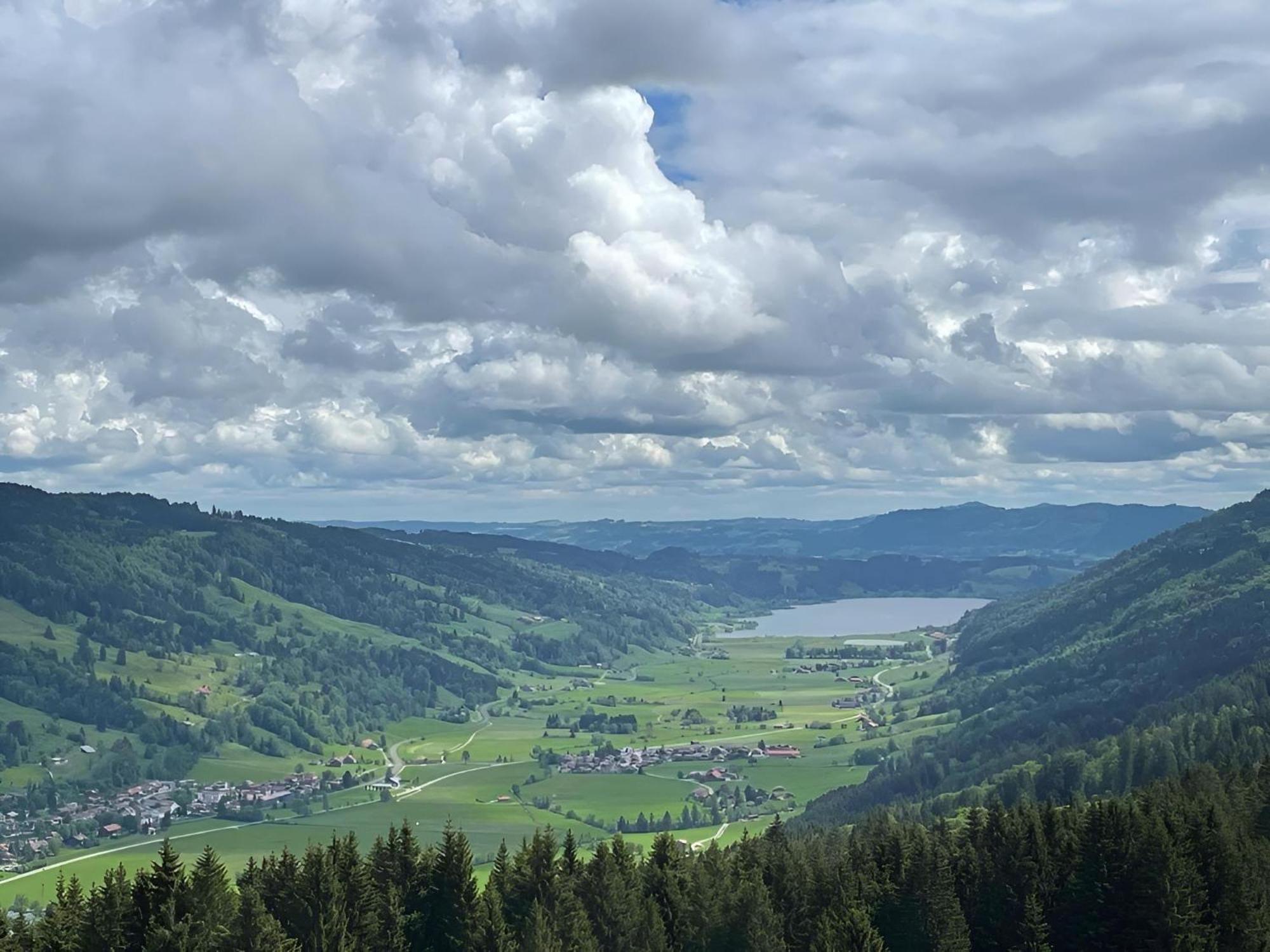Kuh'Les Hideaway Steibis 3-Zimmer Ferienwohnung 55 M² Oberstaufen Esterno foto